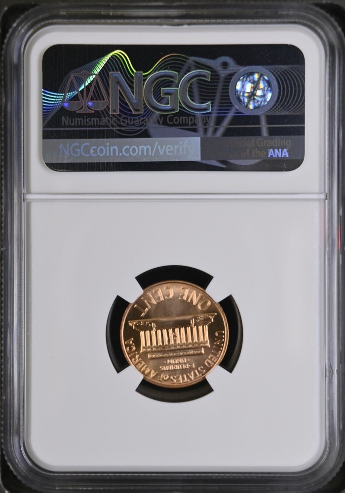 1966 SMS 1C Lincoln Cent NGC MS67 RD