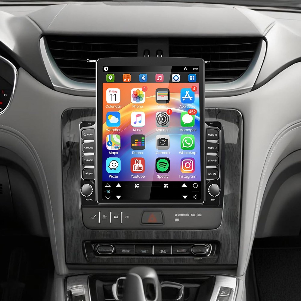 For 2013-2017 GMC Acadia Car Stereo Radio GPS Android 15 Carplay Navi Wifi