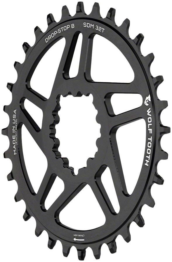 SRAM 3-Bolt Direct Mount Chainrings - Wolf Tooth Direct Mount Chainring - 34t,