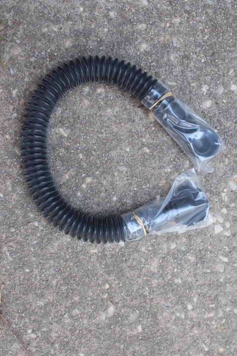 New in Package U.S. Military Gas Mask Hose Extension for M40, M42, M45, CP4R3T3A