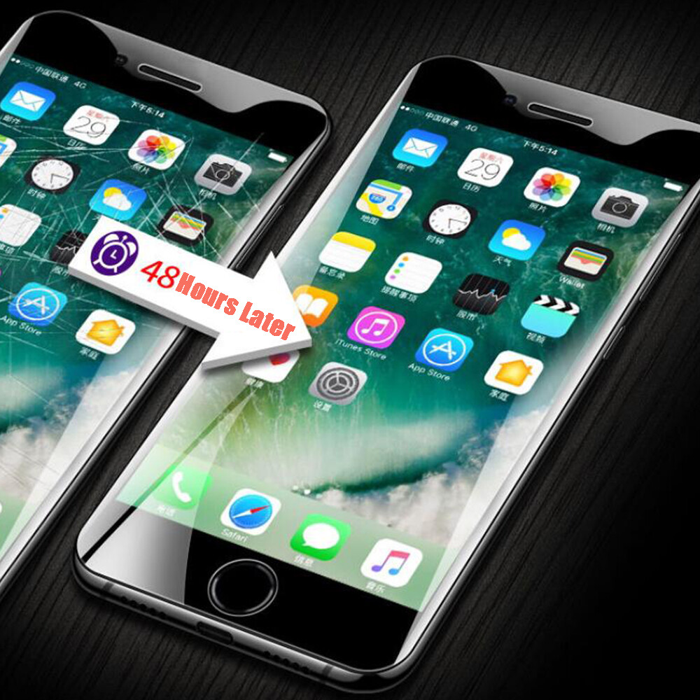 Wholesale Soft Clear Hydrogel Screen Protector For iPhone 7 8 X 11 12 13 PRO MAX