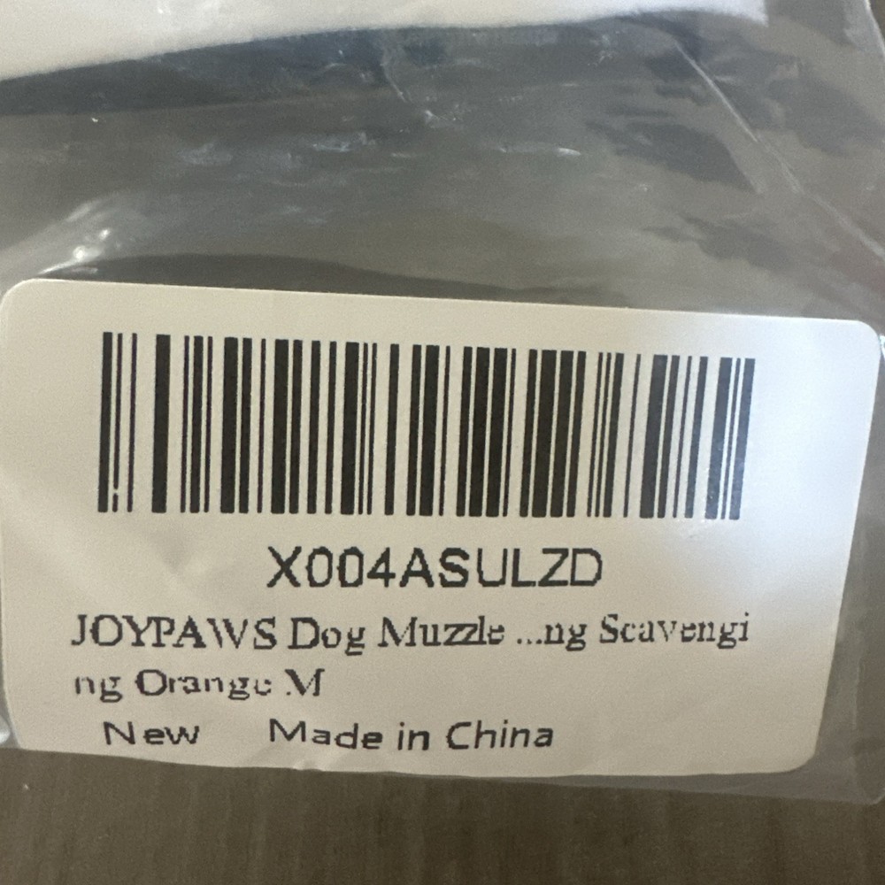 Joypaws Dog Muzzle. New. Medium