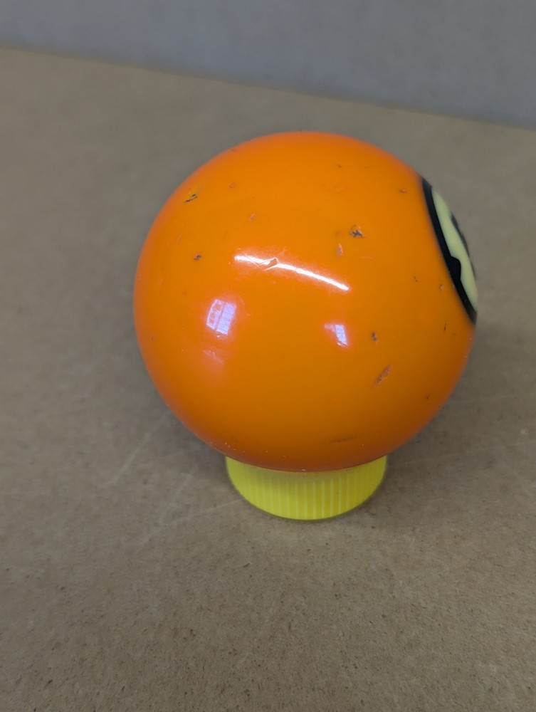 Brunswick Centennial Billiard # 5 Pool Ball Single Ball Replacement Solid Orange