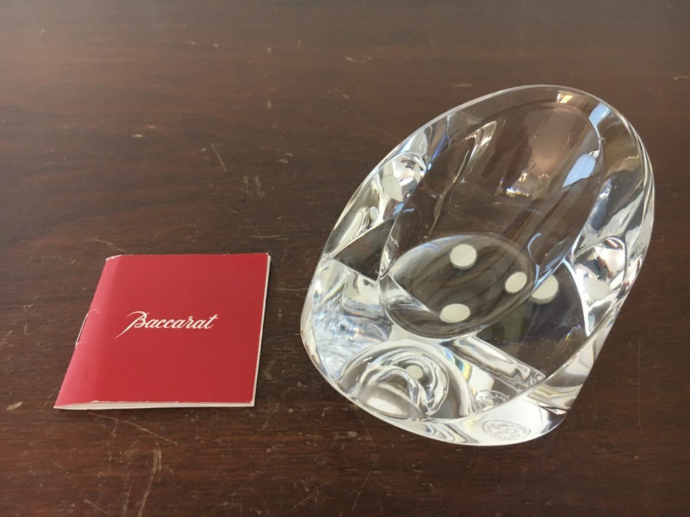 Baccarat Crystal Pipe Holder