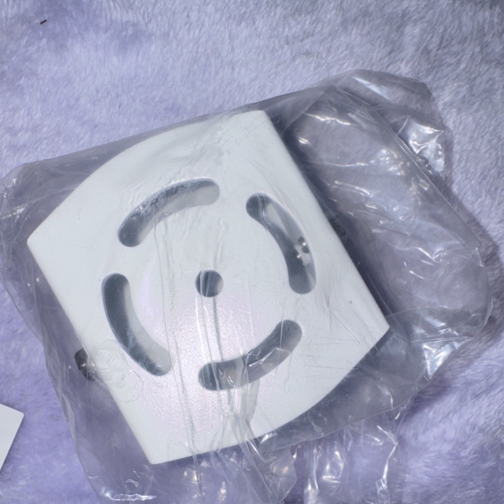 White Wall Mounted Bracket for Surveillance Security Camera Mounting System