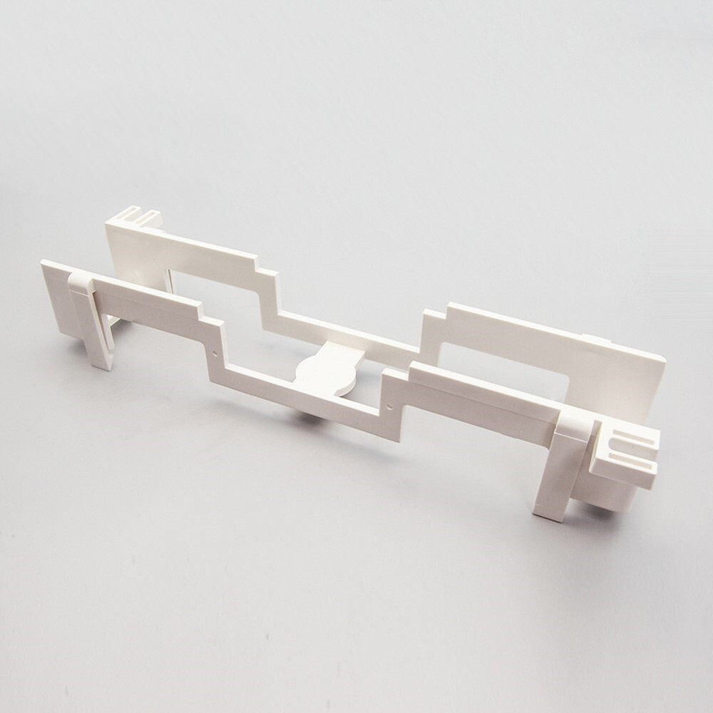 Wall Mounting Bracket Mount for 66 Type Punch Down Wiring Block White