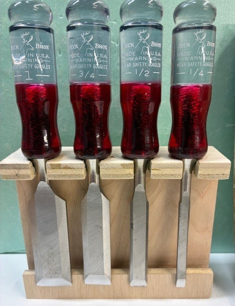 Buck Bros wood Chisel Set