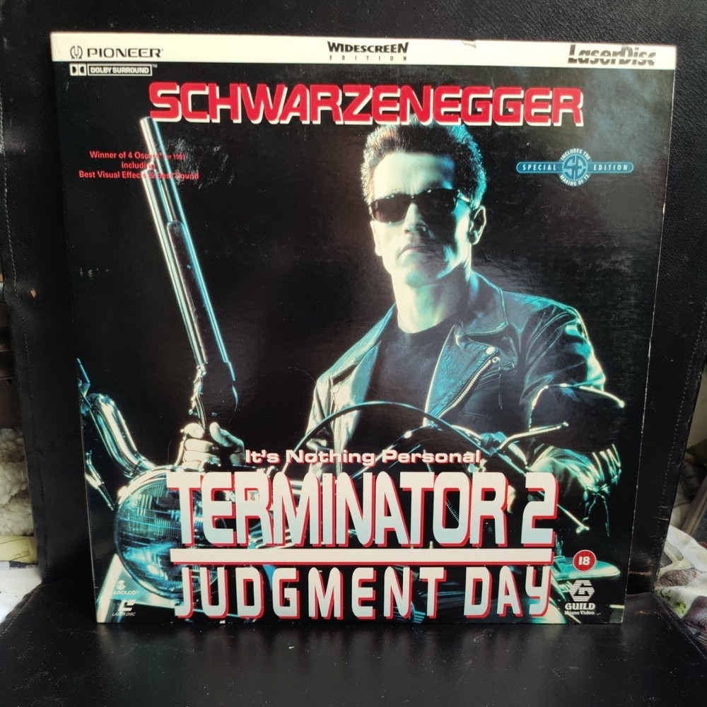 Terminator 2: Judgment Day (SE) Arnold Schwarzenegger PAL LaserDisc