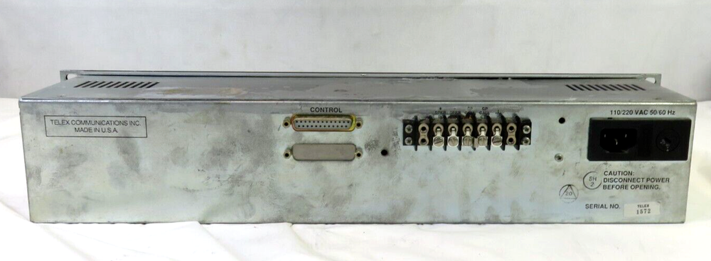 RTS Systems CS9500 Matrix Intercom System, FOR PARTS/ REPAIR