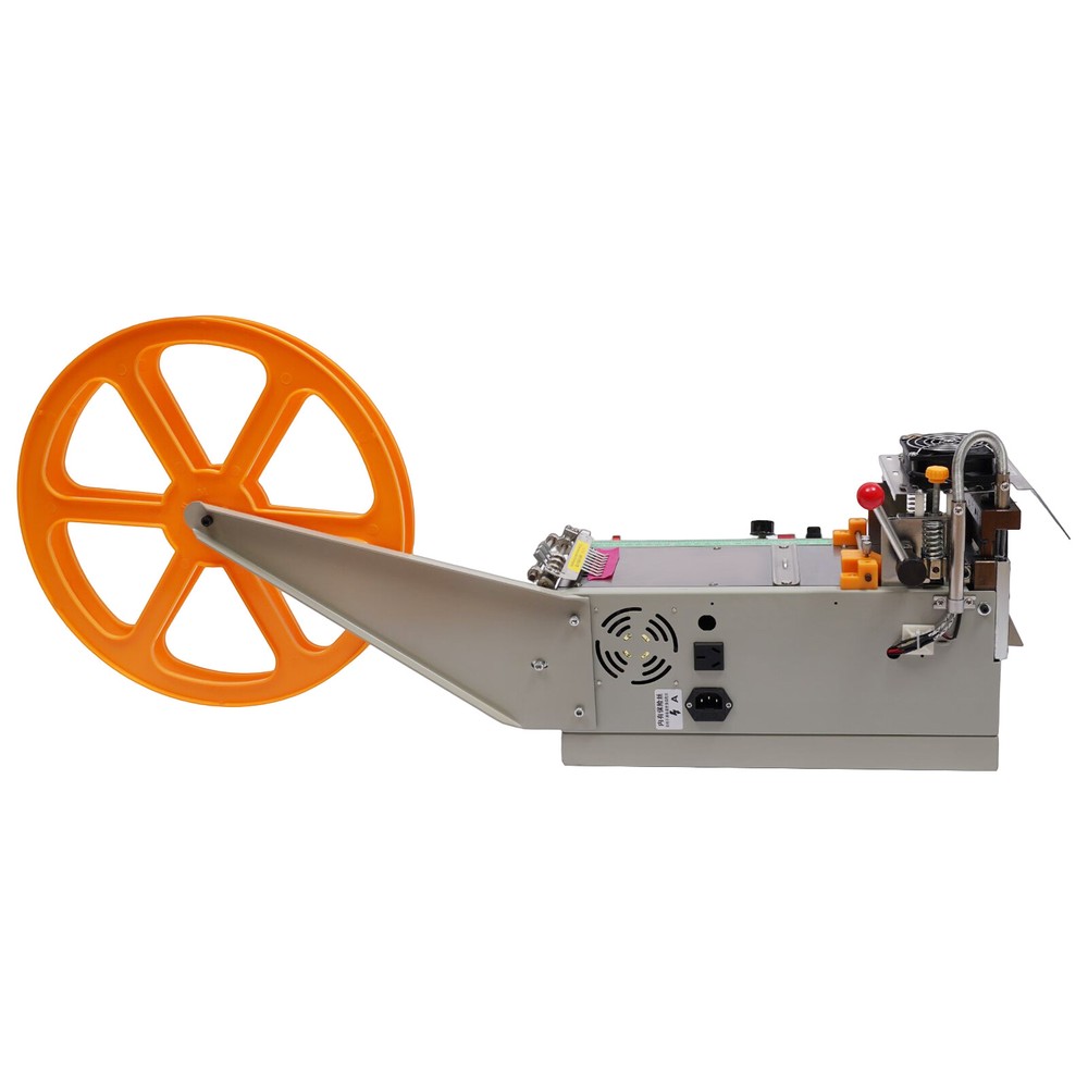 Webbing Cutter Automatic Hot & Cold Braided Tape Cutting Machine Ribbon Elastic