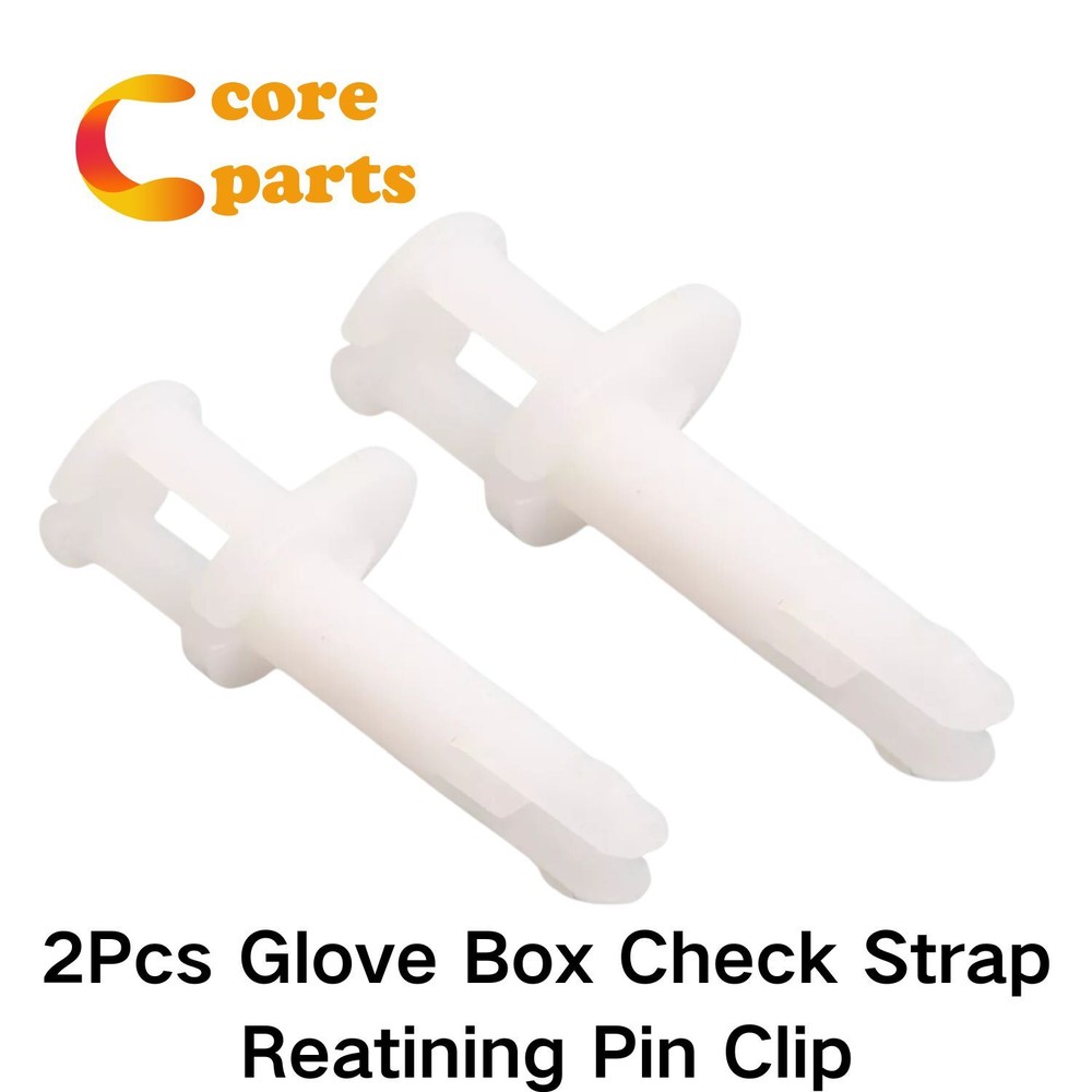 2x Glove Compartment Box Check Strap Securing Pin for 13-18 Ford Explorer