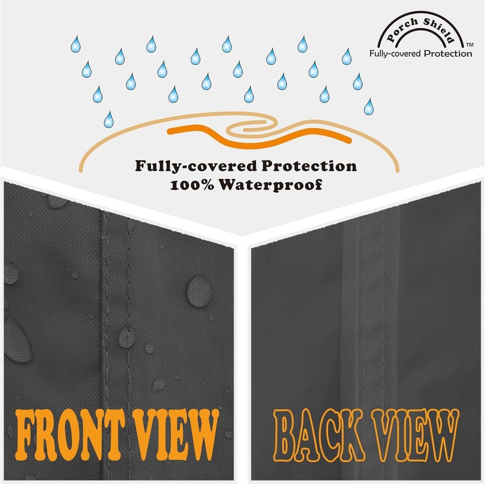 600D Polyester Generator Cover - Waterproof & Tear Resistant