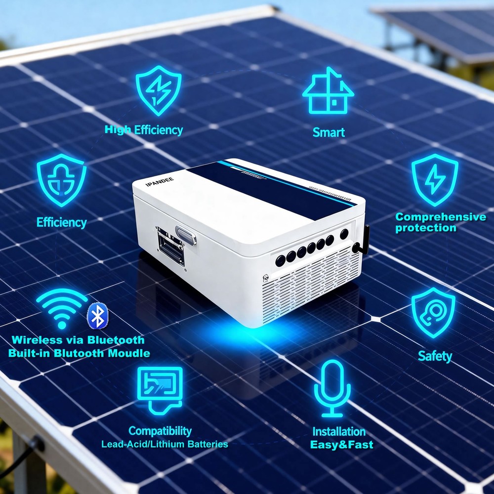 10.4KW 100Amp MPPT Solar Charge Controller Parallel Panel Battery PV Regulator