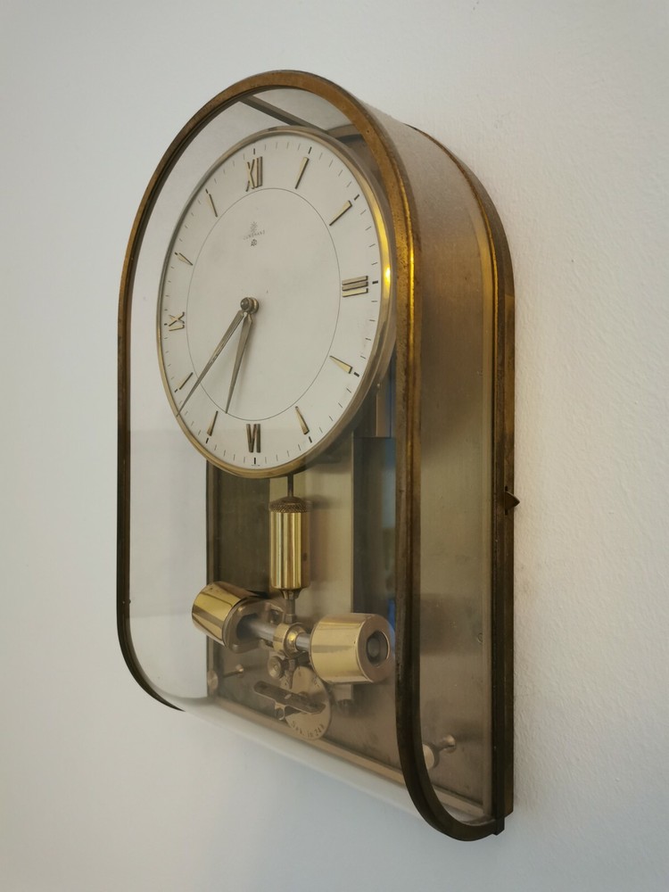 VERY RARE JUNGHANS ATO BRASS WALL CLOCK