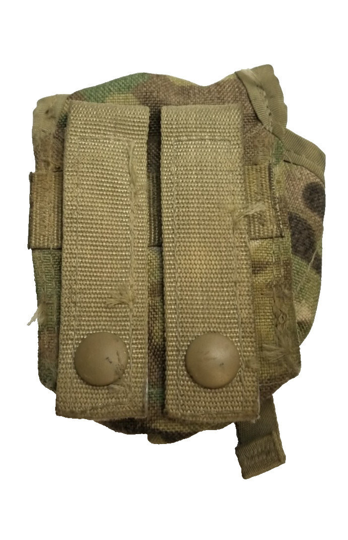 QTY 1 USGI Military Molle II OCP Multicam Army Hand Grenade Ammo Pouch USED