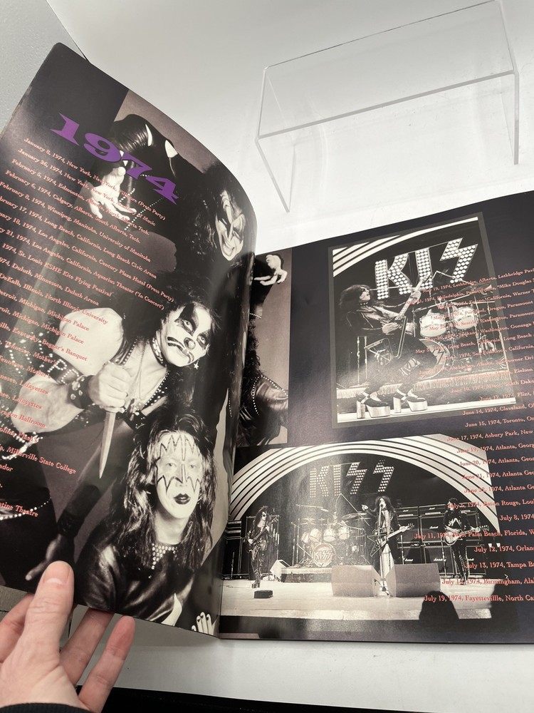 KISS Farewell Tour Program 1973-2000 Commemorative Concert Big Book 11 X 14 VTG