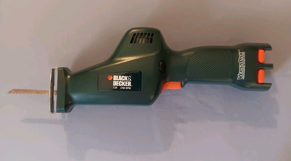 Bare Drill & Reciprocating Saw ~ Black & Decker 7.2V VersaPak Tools