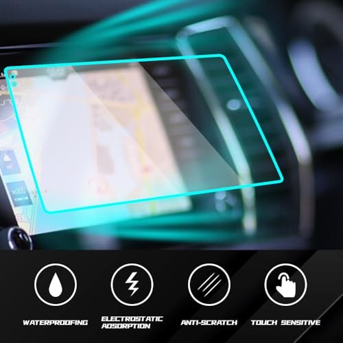 Car Screen Protector, Touchscreen Protector Film, Clear 9inches Transparent HD