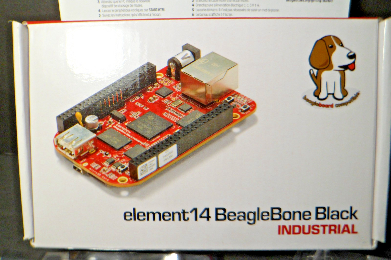 element 14 BeagleBone Black Industrial 1GHz ARM® Cortex-A8 4GB -NEW/SEALED BOARD