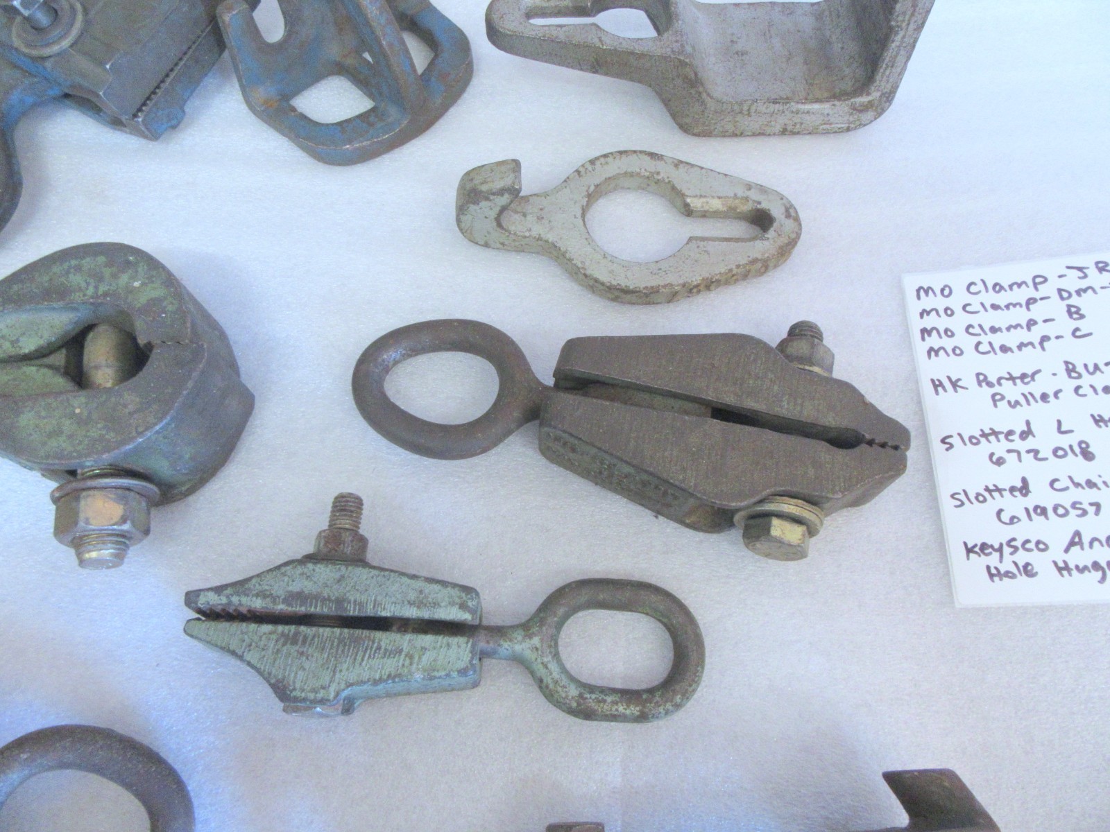 MO CLAMP Porter Lot Auto Body Frame Machine Pulling Clamp B C JR L Hook Tools