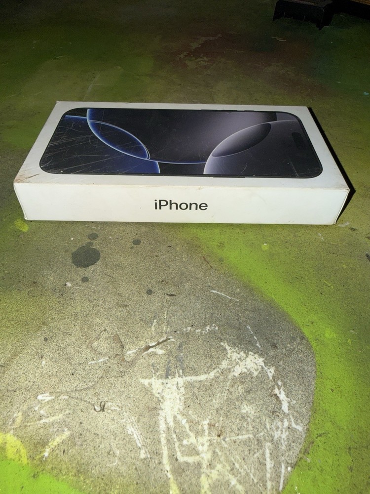 iphone 16 pro max empty box