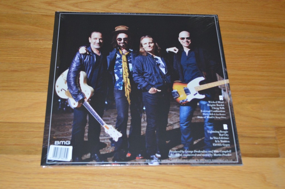 Dirty Knobs ~ Mike Campbell Autographed "External Combustion" Vinyl LP with COA