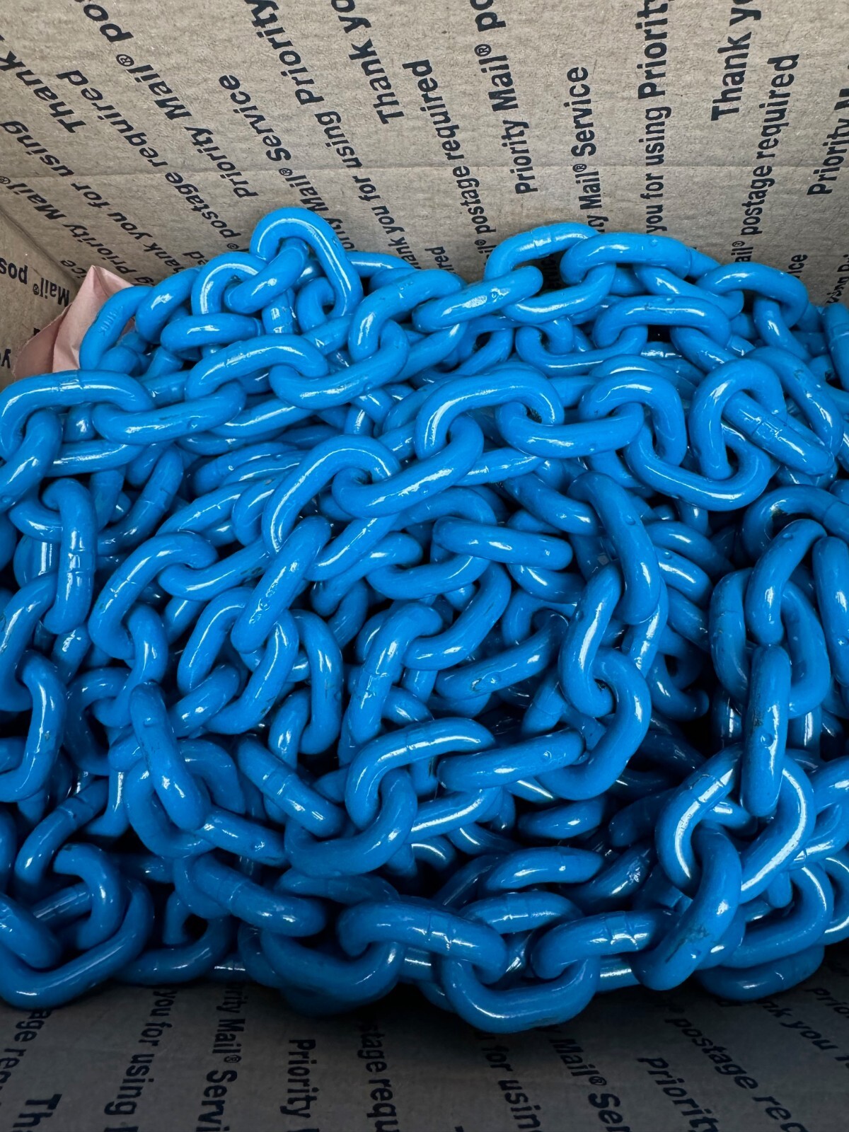 5/16" x 20' Chain Attached w/Grab Hook and Sling Hook -Grade 100