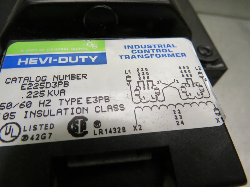 General Signal E225D3PB Transformer