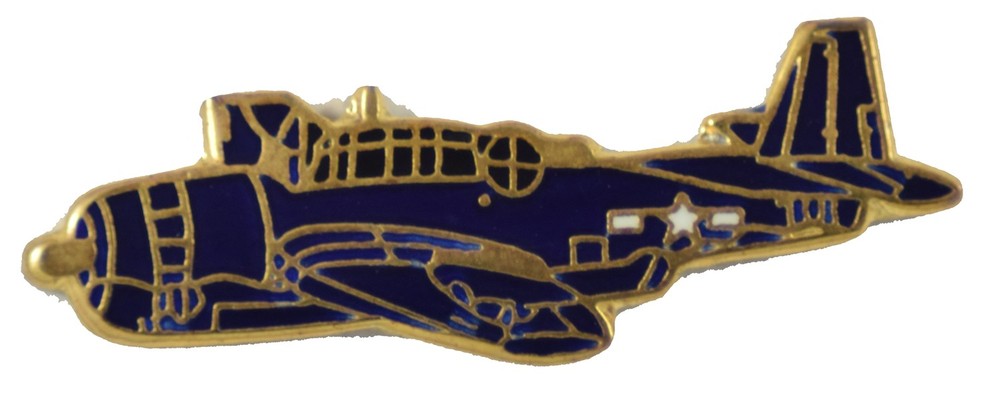 TBM AVENGER HAT PIN