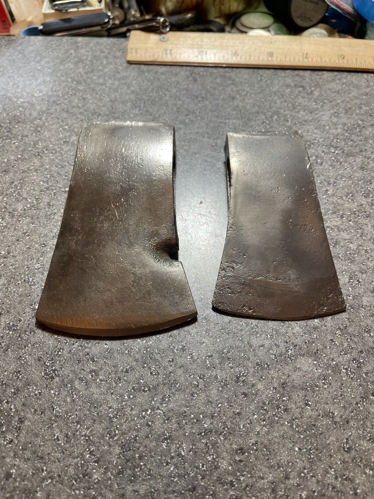 2 VTG Axe Hatchets Camping Woodsman