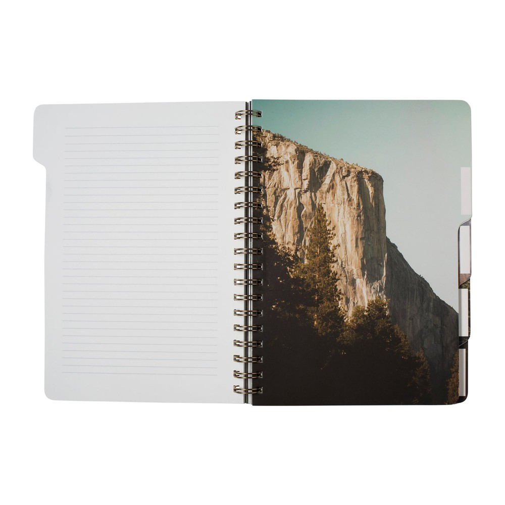 Studio Large Tab Notebook,"Naturalist Notes", Flexible Paperback Cover, 5 Sub...