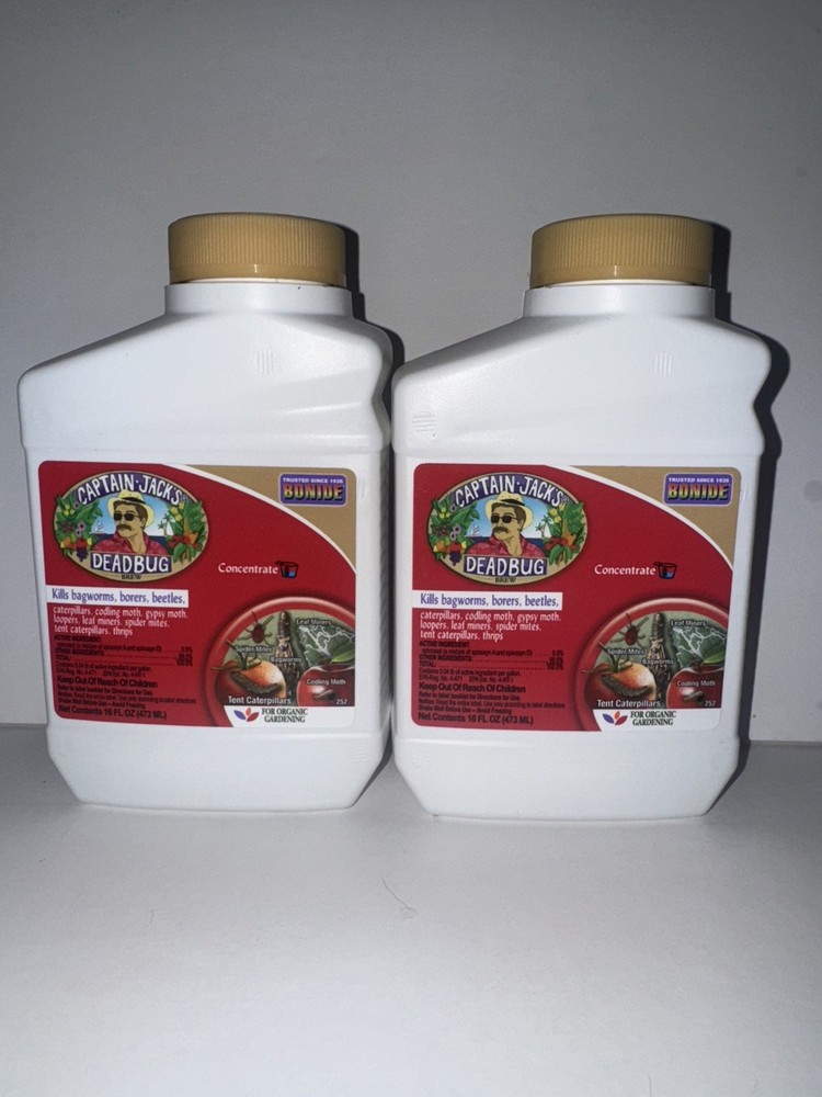 2 Pack-Bonide Captain Jack's Deadbug Brew Concentrate, 16oz Insect & Mite Killer