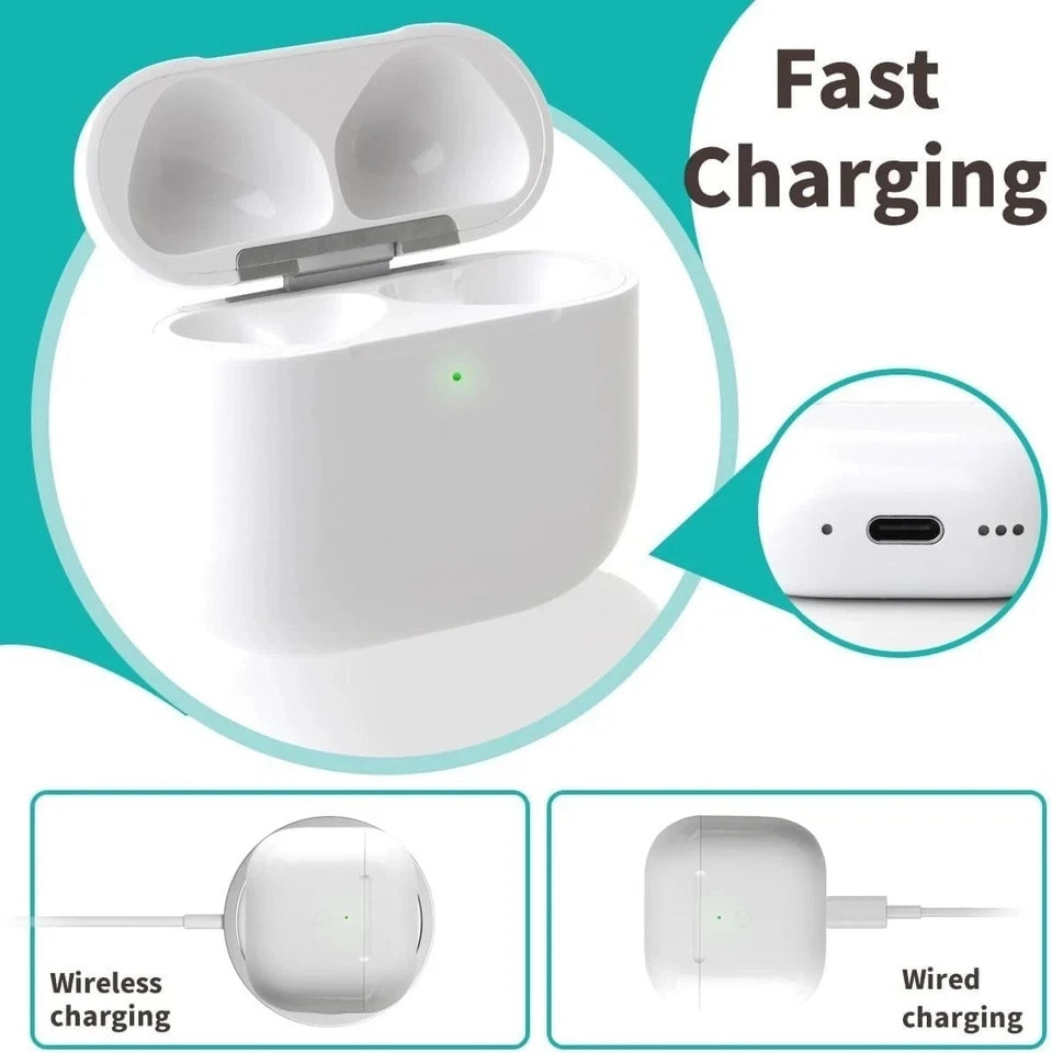 Wireless Charging Case Compatible with Airpod 4Th Generation Charger Replacement
