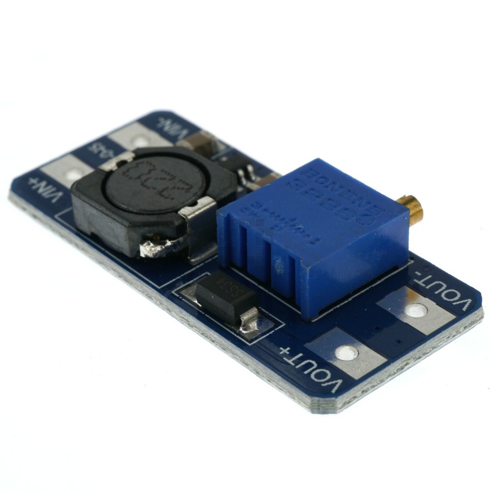 MT3608 DC-DC Adjustable Step Up Converter Power Supply, 2 Amp