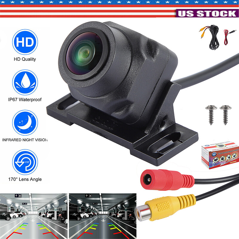 Car Rear View Reverse Backup Camera Parking Camera Night Vision Waterproof
