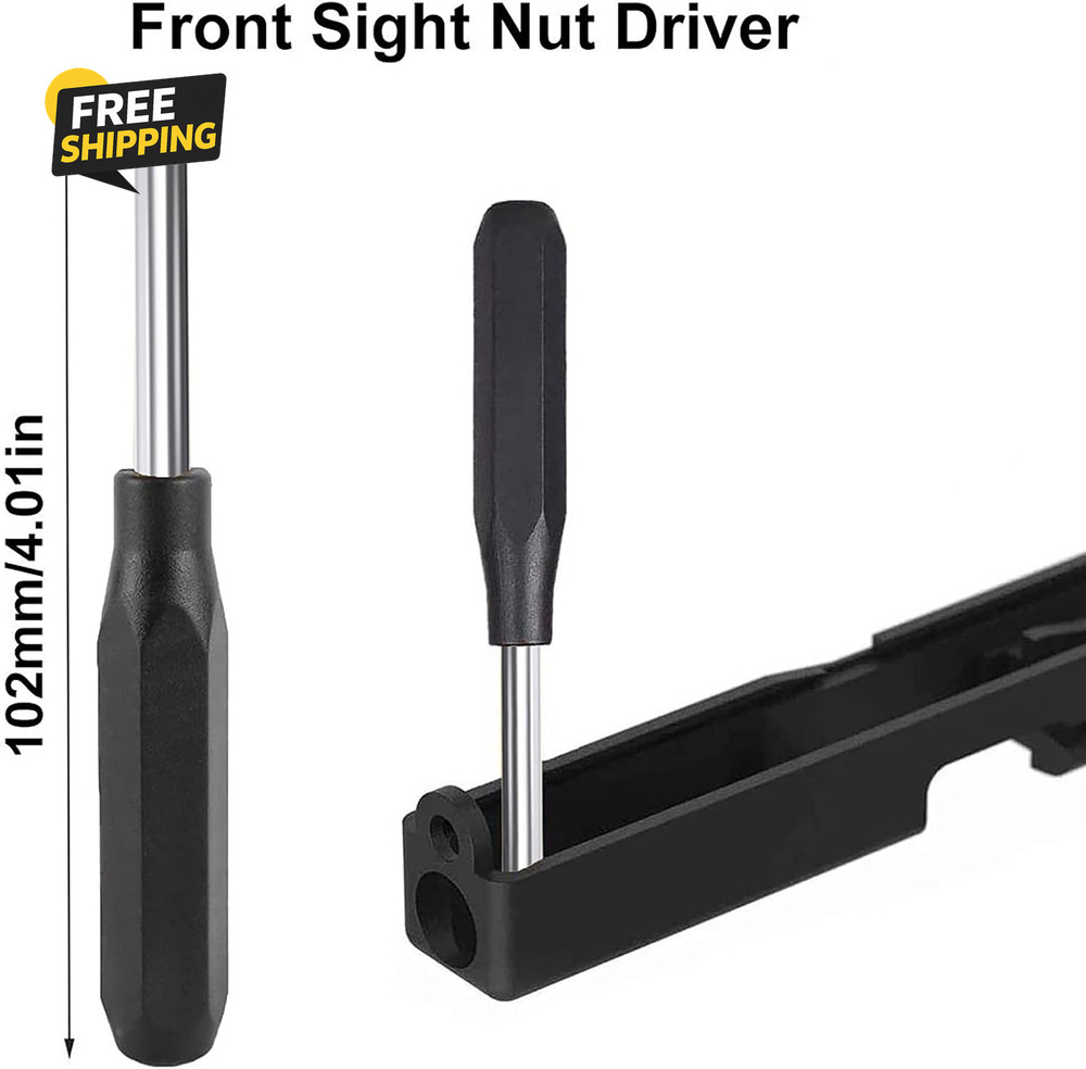 Front Sight Tool for Glock Tool Kit, Disassembly Tool Pin Punch Tool Compatible