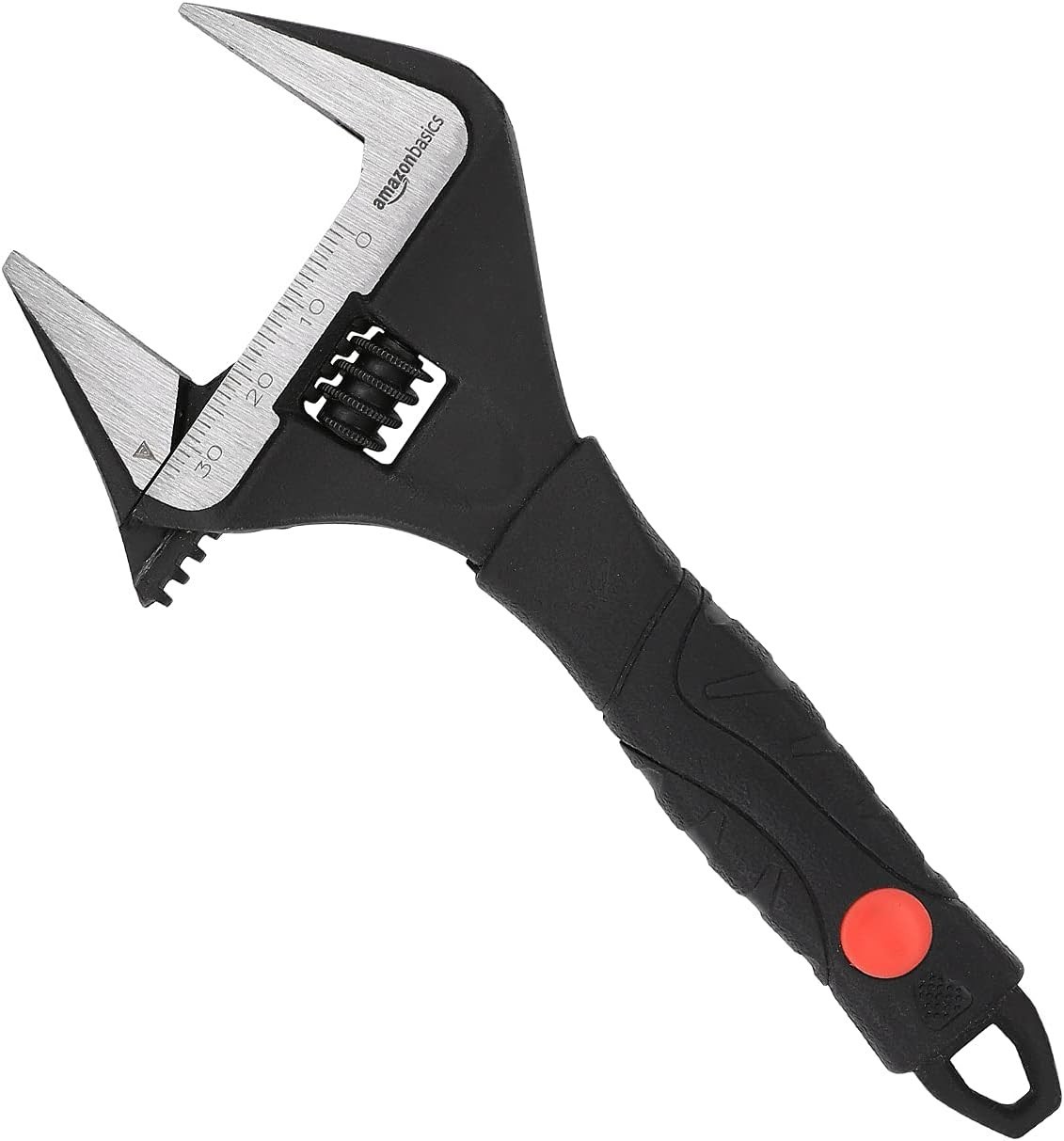 Versatile 6.34-Inch Soft Grip Adjustable Wrench for Auto and Plumbing Repairs