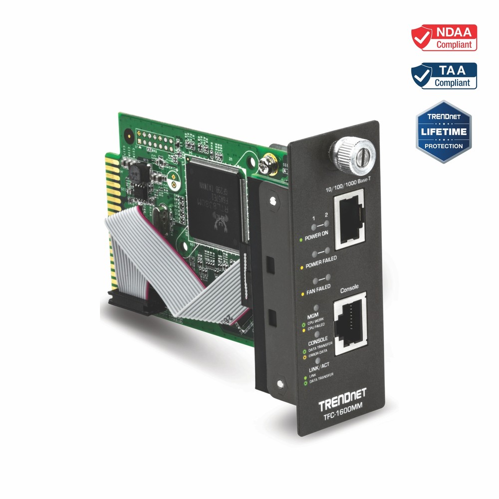 TRENDnet TFC-1600MM Management Module for TFC-1600
