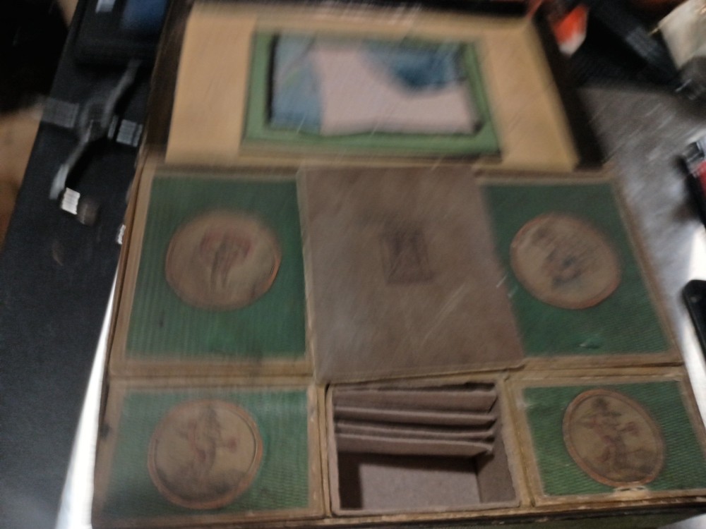 Vintage Cardboard Sewing Box
