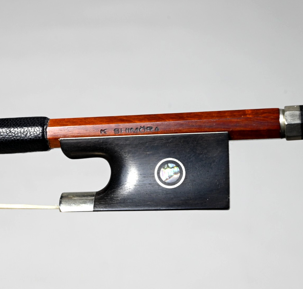 K. SHIMORA Violin Bow, 4/4, Germany - Select Pernambuco