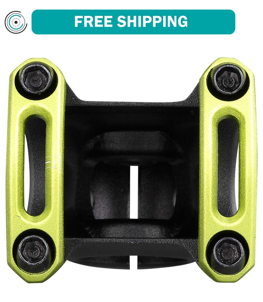 SPANK SPLIT Stem 48mm Green Aluminum | Highly Weight-Optimized Single Crown