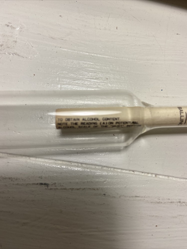 VERY ANTIQUE HYDROMETER IN ORIGINAL BOX