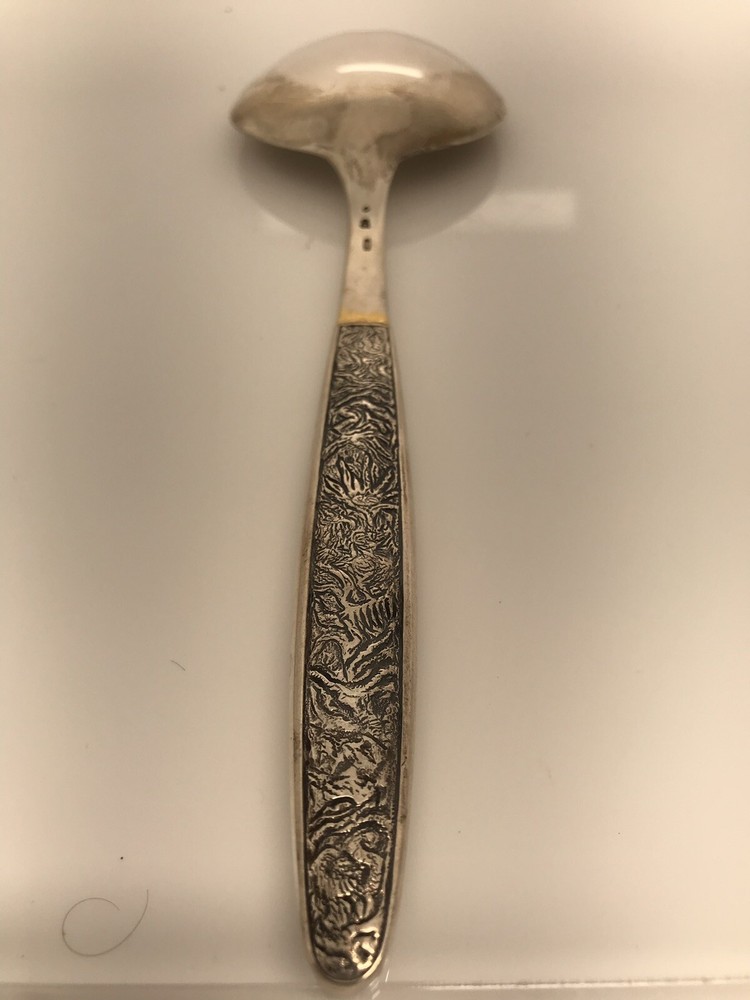 russian silver 916 spoon antiques