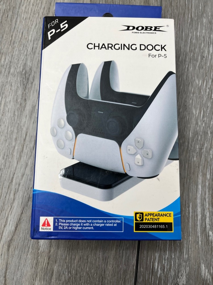 Dobe Dual Controller Charging Dock For PS5 Controllers