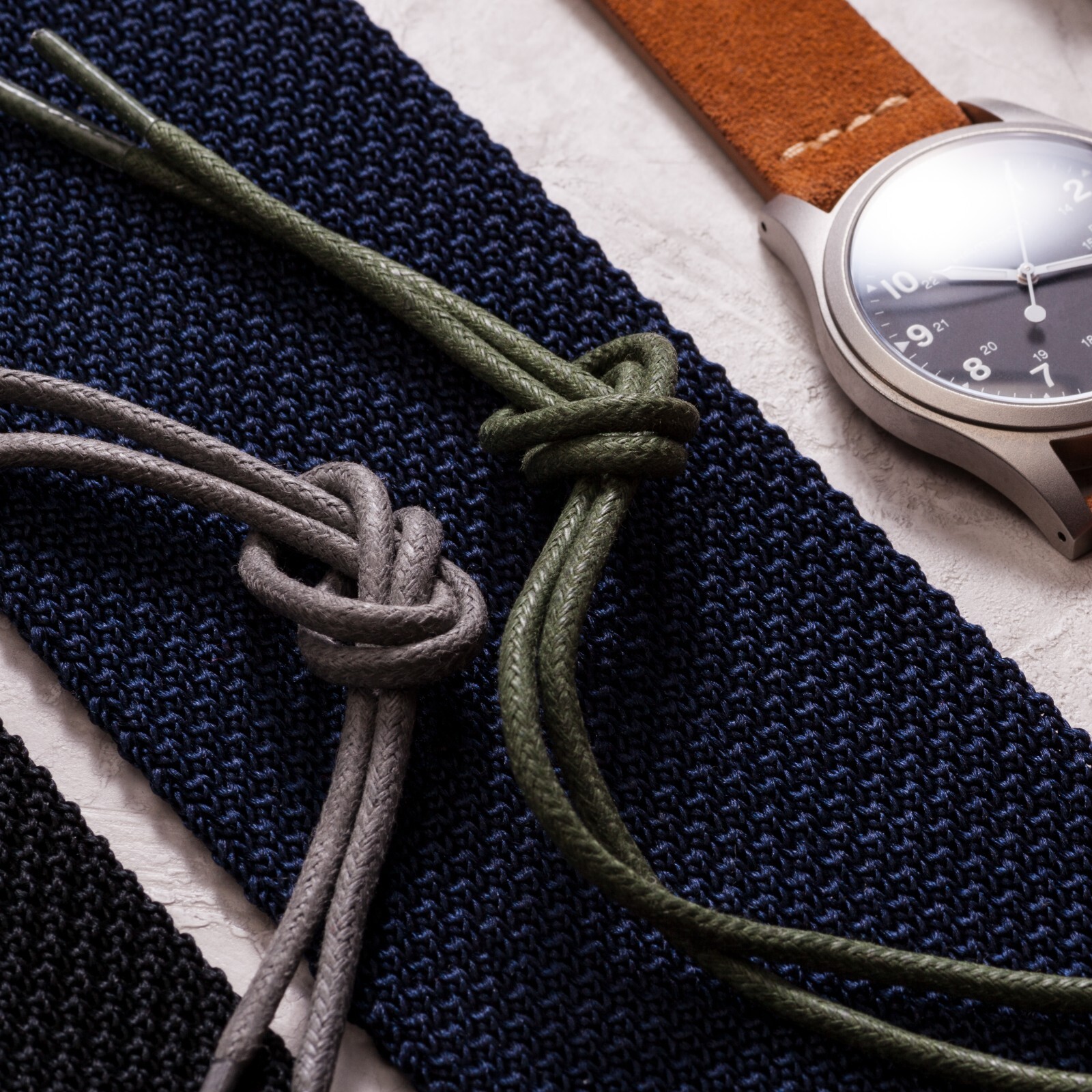 Benchmark Basics Waxed Cotton Dress Shoe Laces (2 Pairs) 27", 30", 33" or 36"