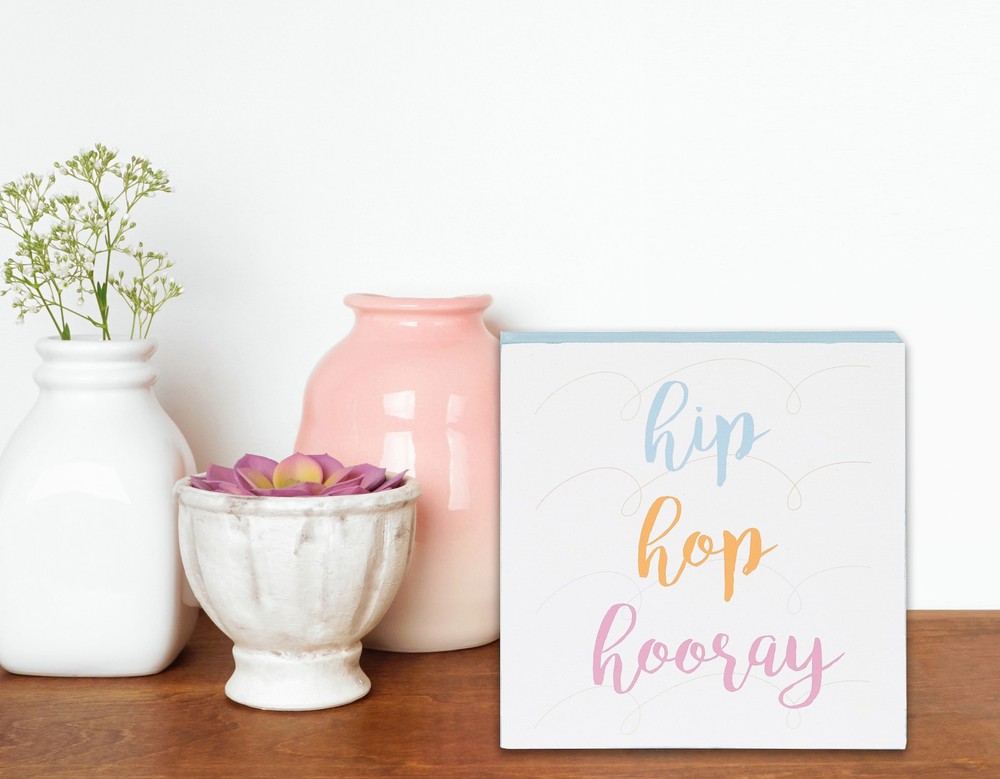 Hip Hop Hooray Shelf Block