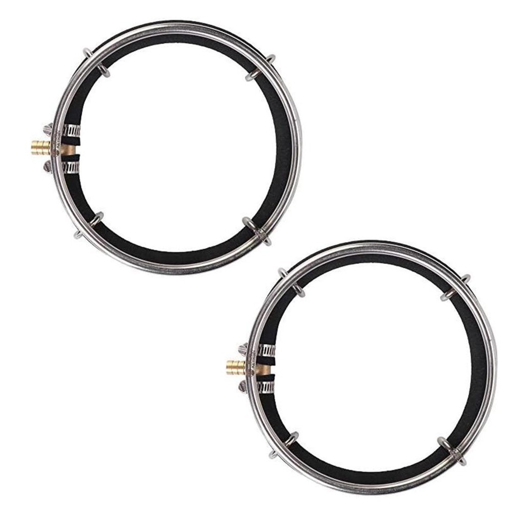 2 Pcs Fish Tank Bubbler Diffuser Ring for Aquarium Aeration Pond