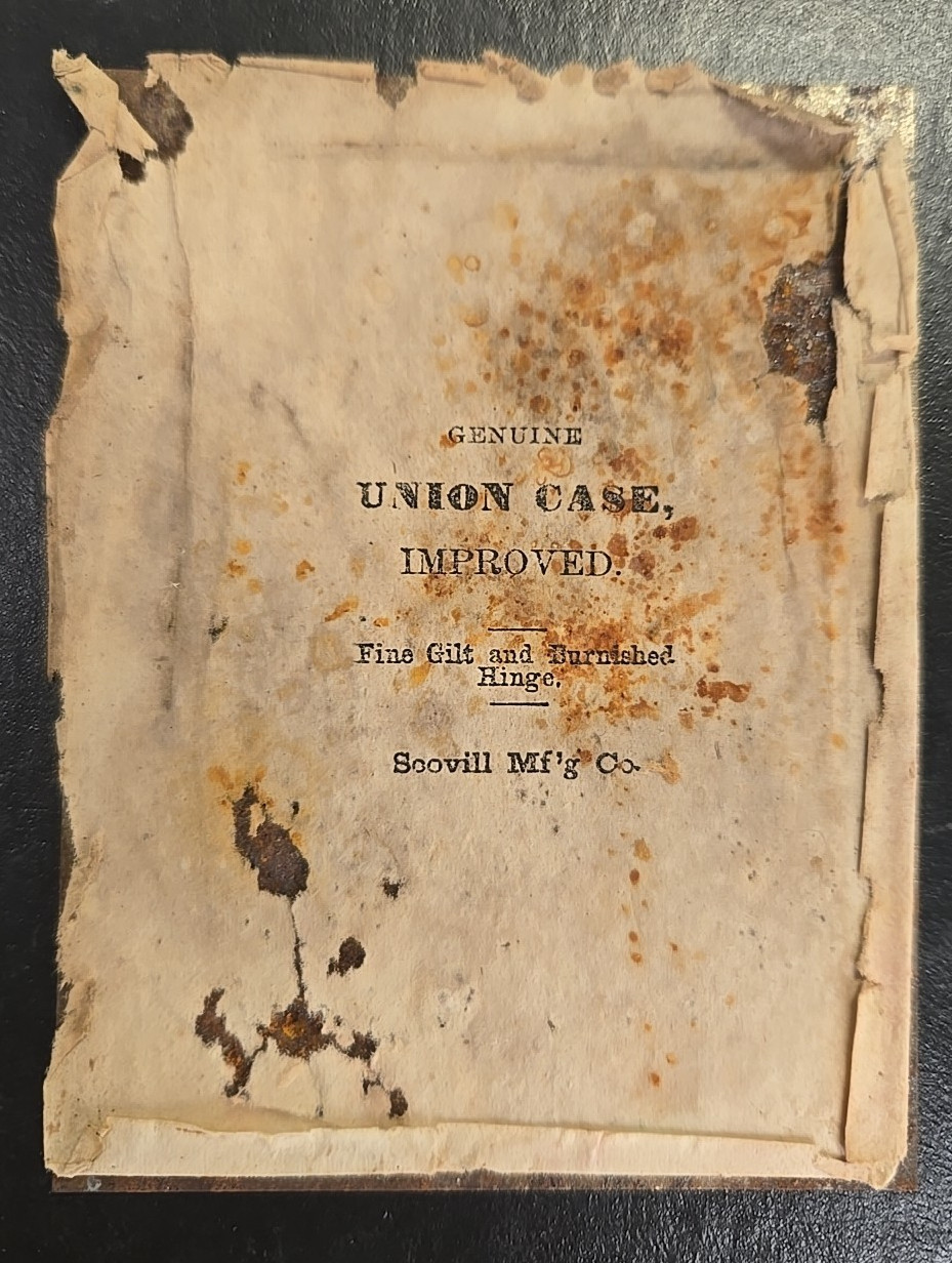 Civil War Tintype of Armed Union or Confederate Soldier w/Frame