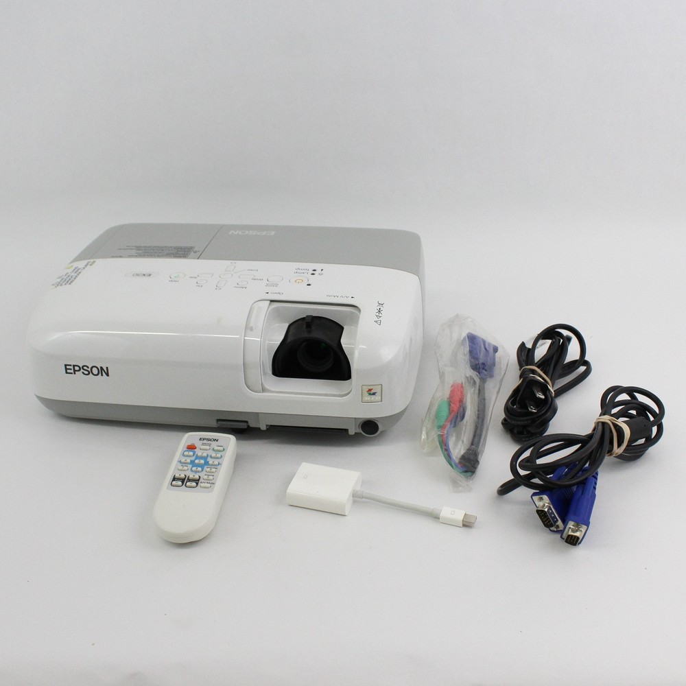 S6 3LCD H283A Projector With Cables Remote Case Works