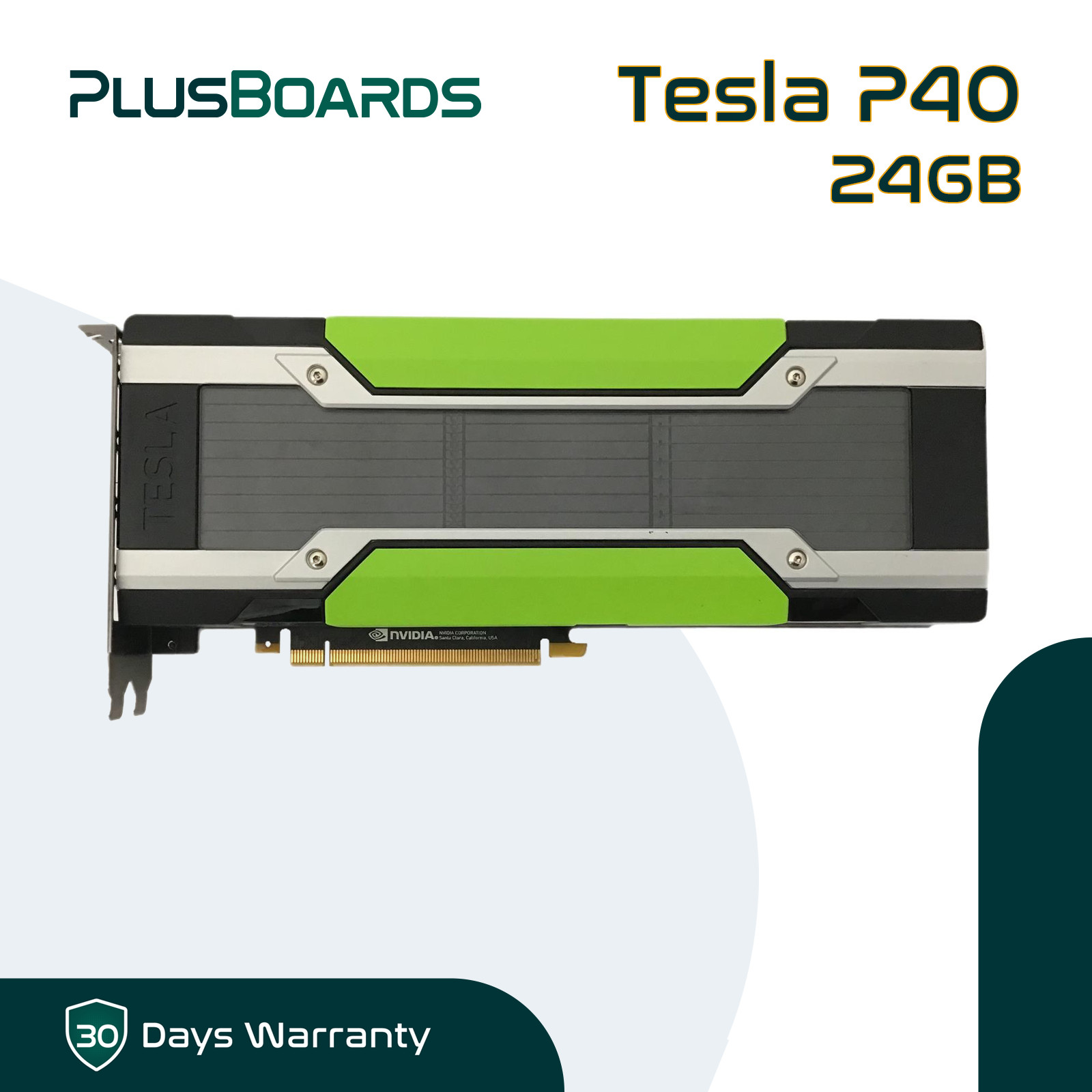 NVIDIA Tesla P40 Graphics Card GPU 1080ti Passive Pascal GP102 24G GDDR5